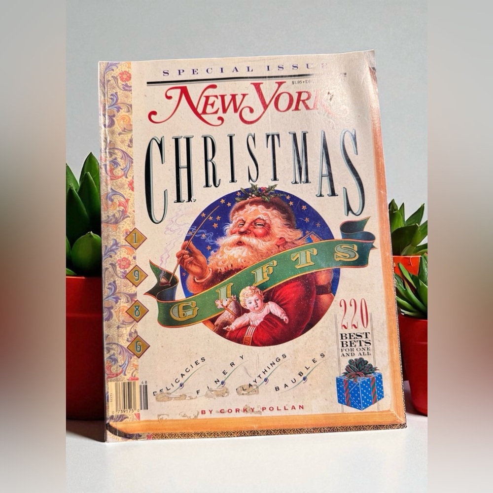 1986 New York Magazine Christmas Gift Special Issue RARE